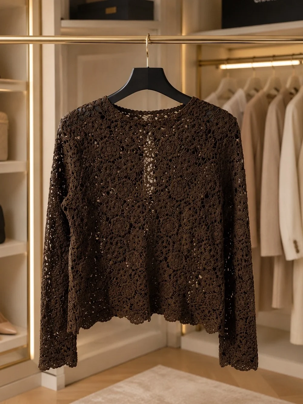 NEW ZARA CROCHET SUMMER/VACATION KNIT TOP SIZE S 🚨NO DISCOUNT